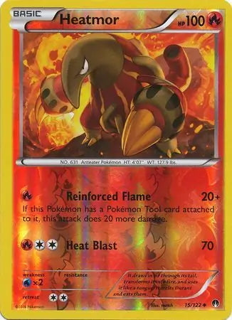 BREAKpoint Heatmor #15/122 reverse holo
